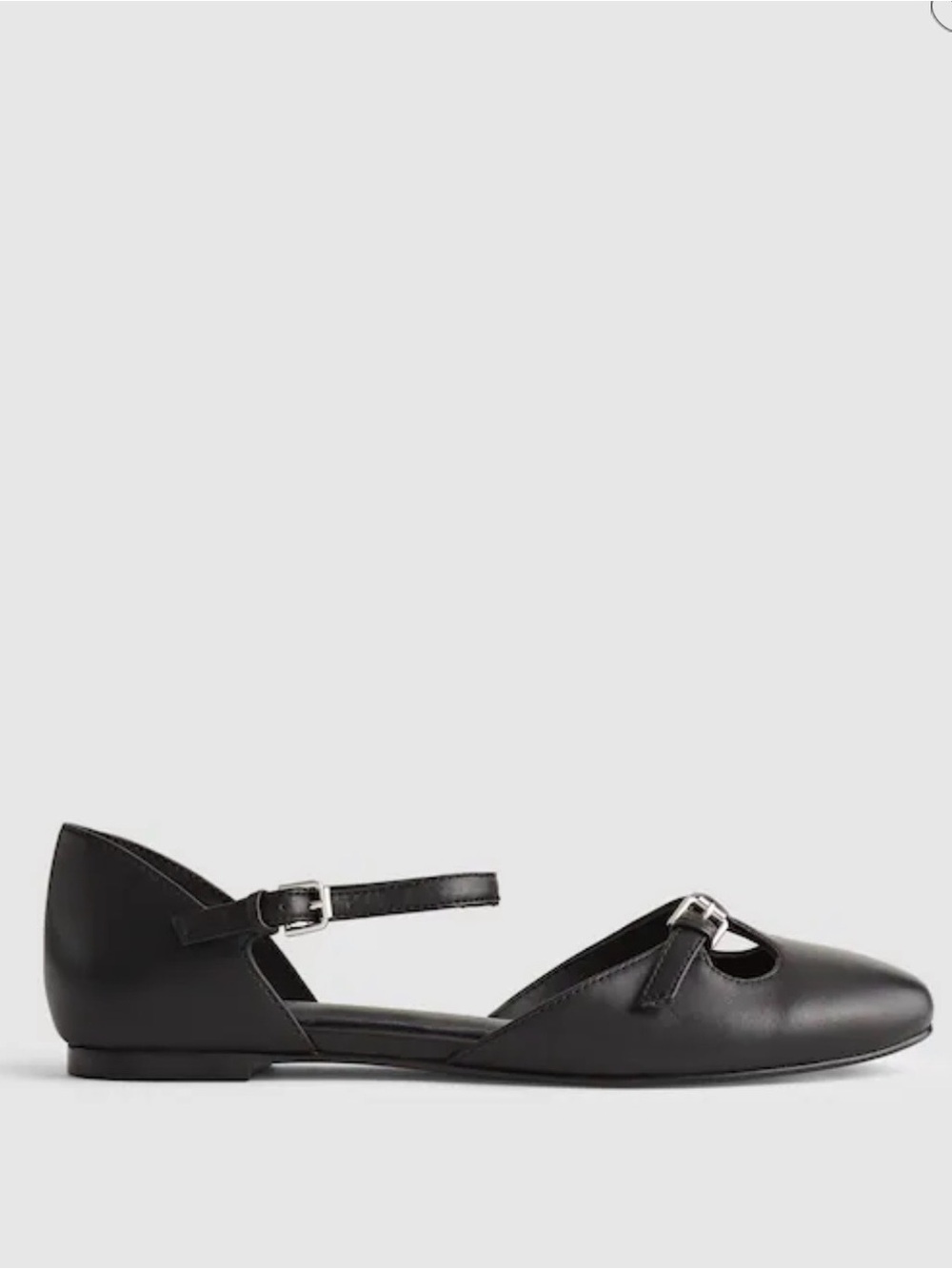 Madewell the Hester ankle strap d’Orsay flats 8.5 - Picture 2 of 10